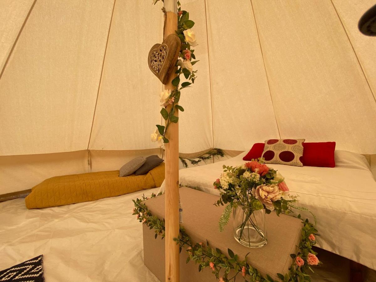 Honey Pod Farm Bell Tents Upton upon Severn Exterior foto