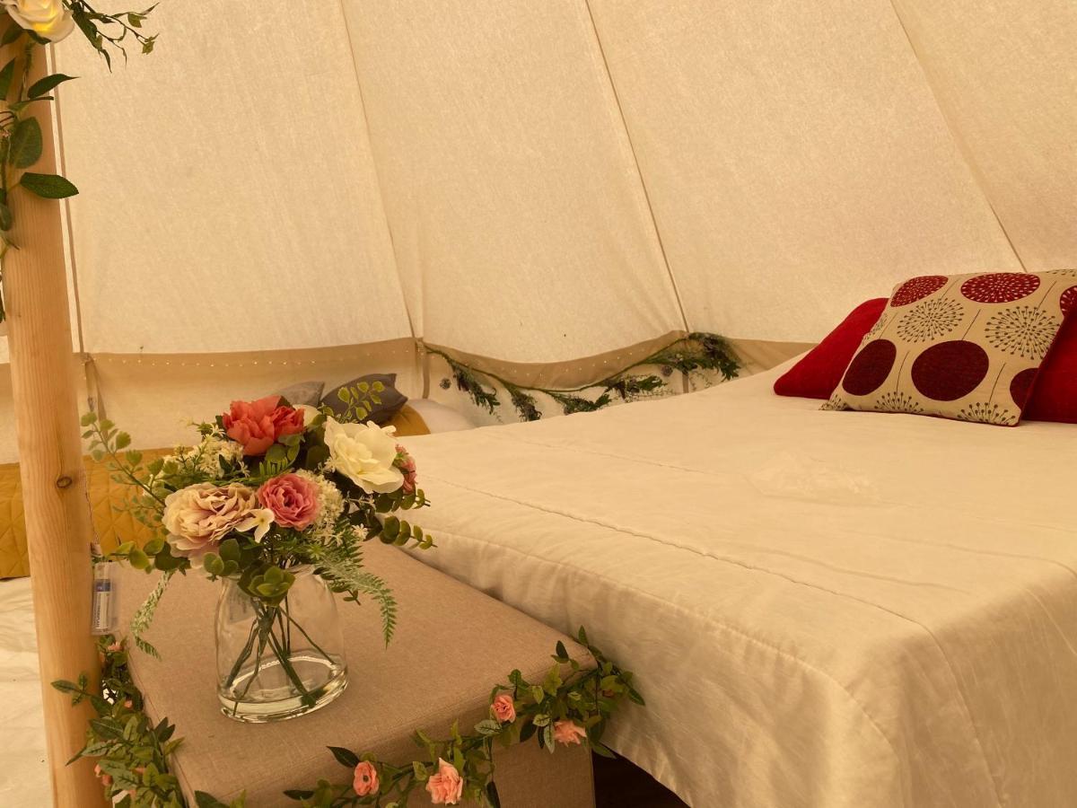 Honey Pod Farm Bell Tents Upton upon Severn Exterior foto