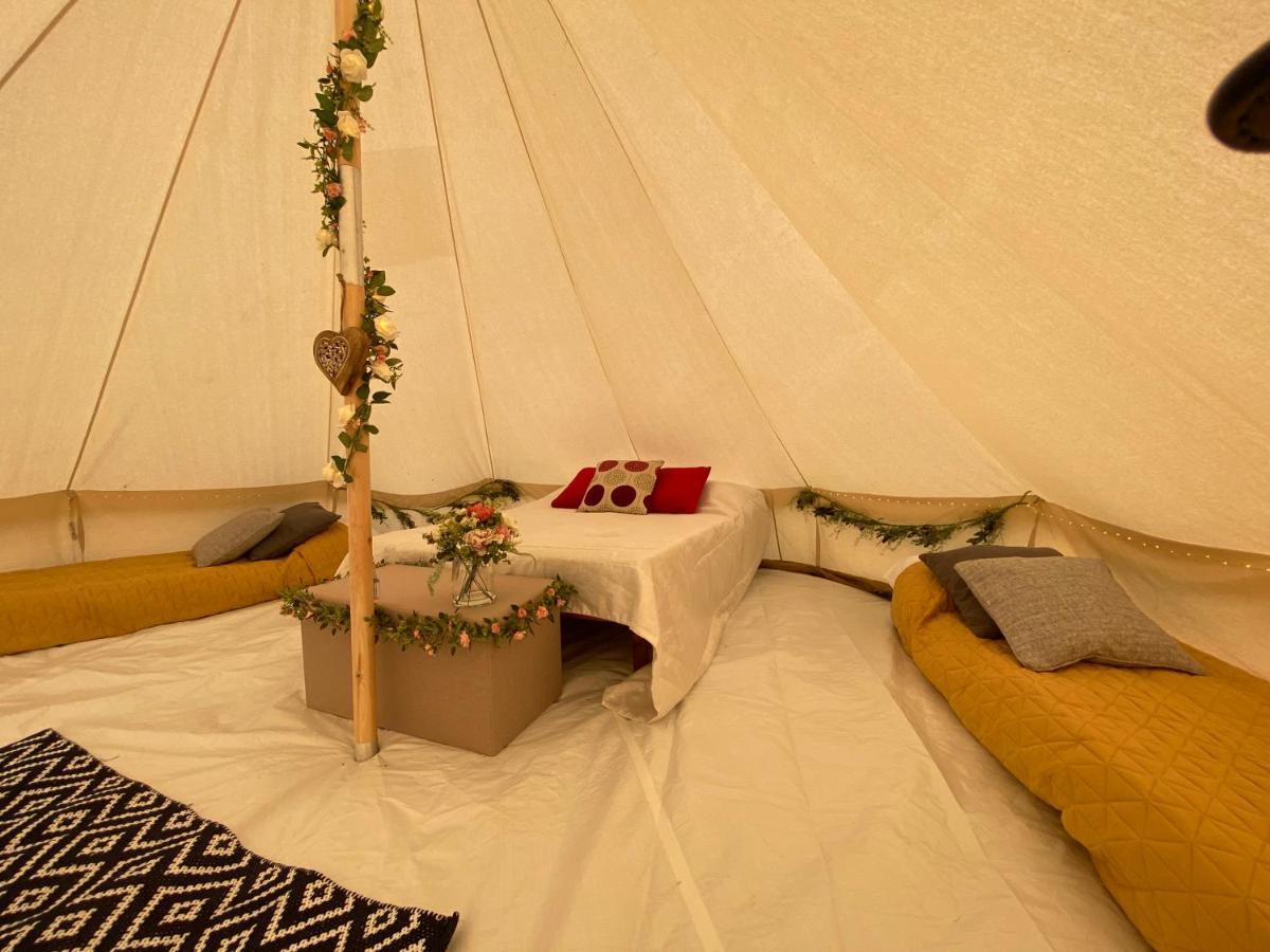 Honey Pod Farm Bell Tents Upton upon Severn Exterior foto