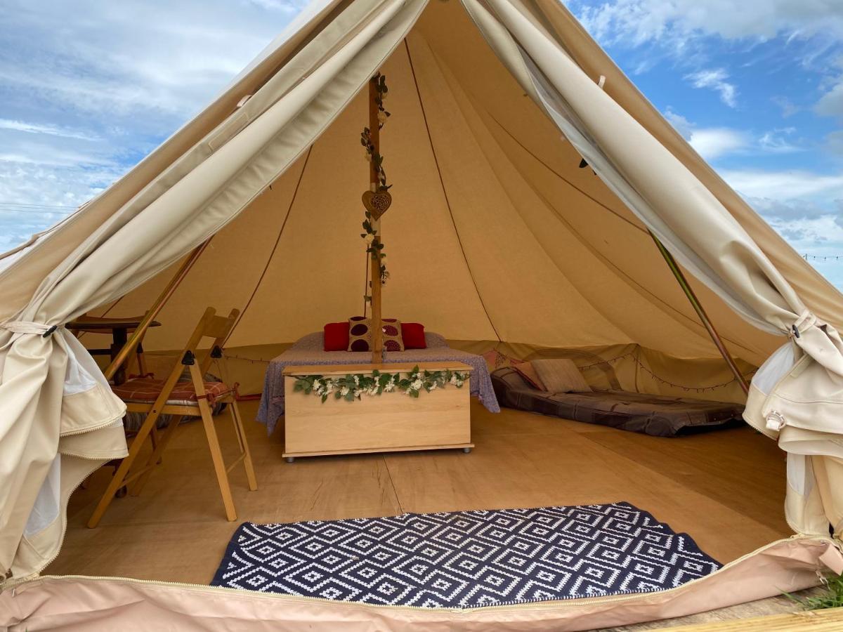Honey Pod Farm Bell Tents Upton upon Severn Exterior foto