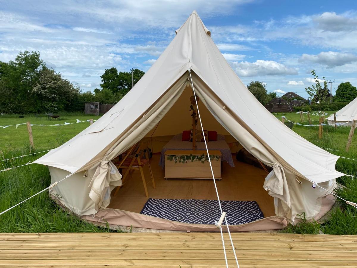 Honey Pod Farm Bell Tents Upton upon Severn Exterior foto