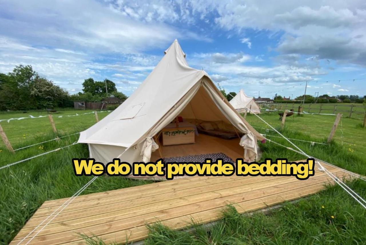 Honey Pod Farm Bell Tents Upton upon Severn Exterior foto